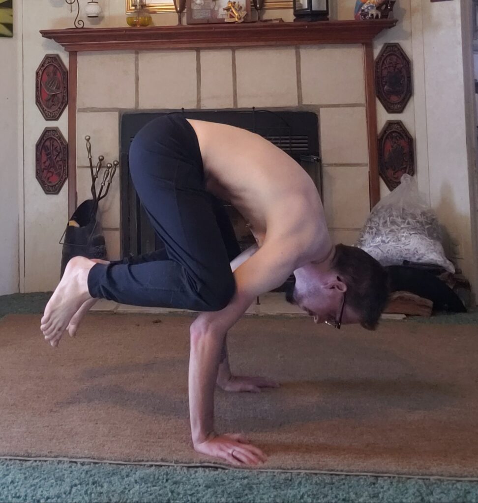 Crow pose