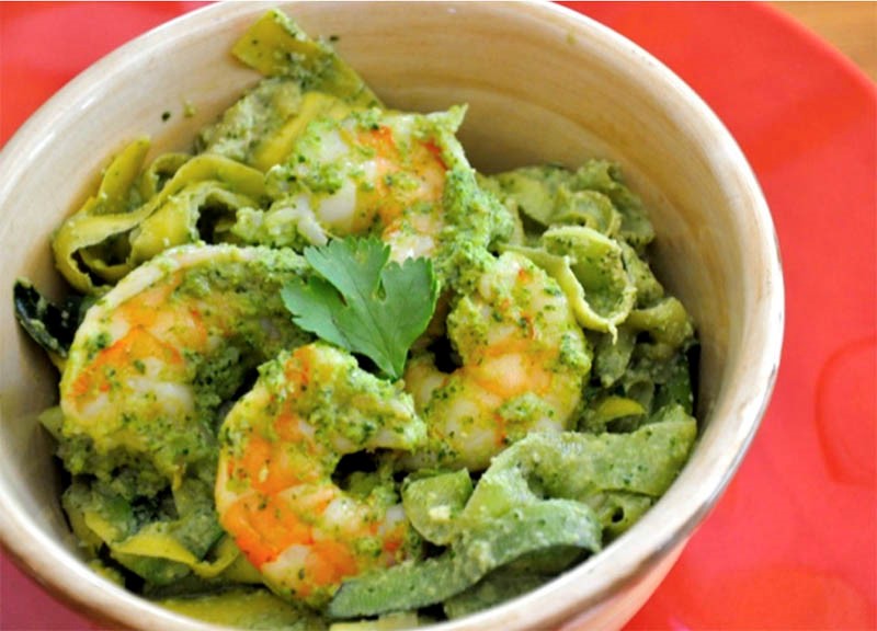 Shrimp and Noodles